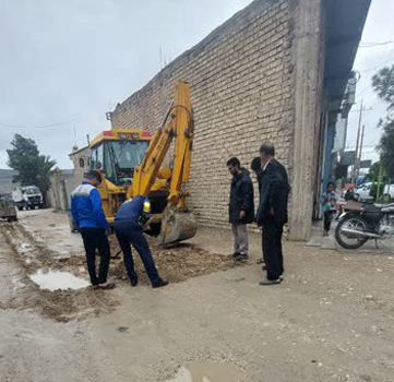 انجام عملیات عمرانی تعویض کانیوای کوچه‌ی شماره‌ی ۲۱ جهت انجام زیرسازی و آسفالت در راستای بهسازی معابر