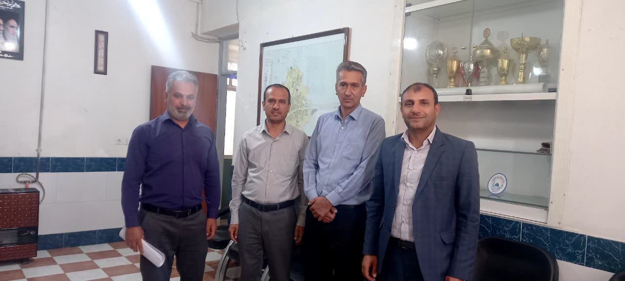 برگزاری نشست مشترک شهردار ششده با شهردار ایج