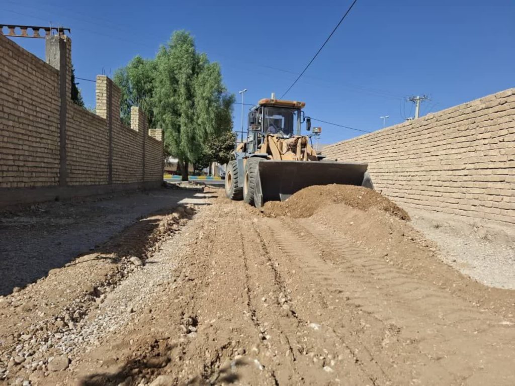عملیات بهسازی کوچه‌ی شماره‌ی ۷ بلوار امام خمینی (ره)