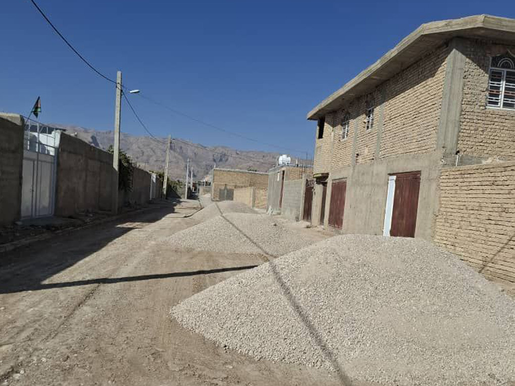 عملیات بهسازی کوچه‌ی شماره‌ی ۱۳ بلوار امام خمینی (ره)